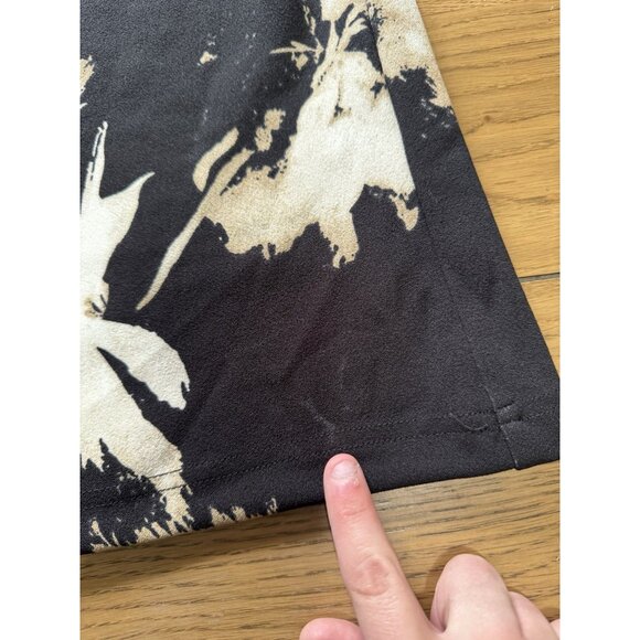 Melloday Womens Shirt Size XS Floral Polyester Blend Office Business Casual City - Picture 5 of 11